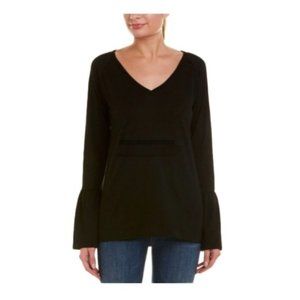 Grey State Cotton Bell Sleeve Top Size 1 Small